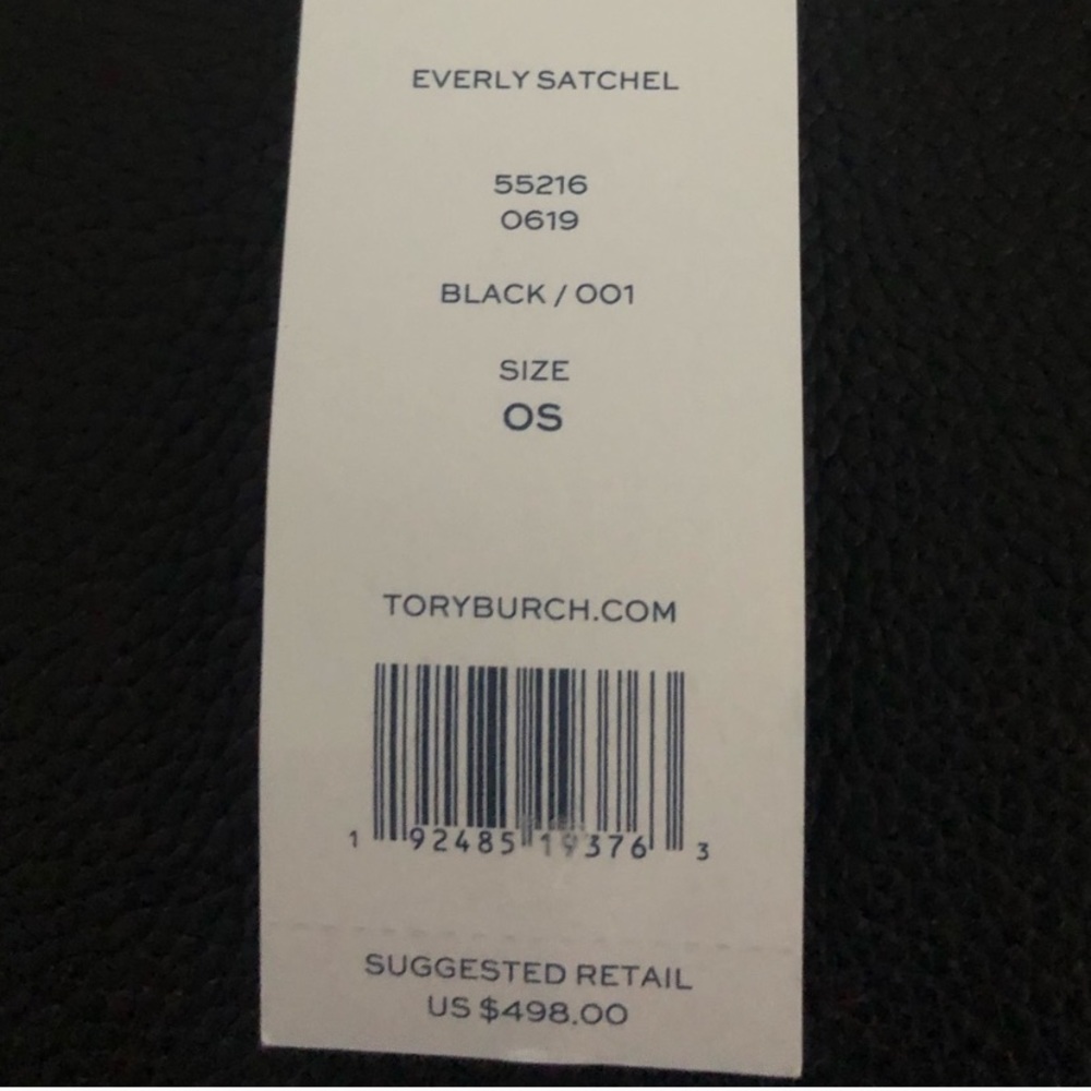 BNWT! TORY BURCH Everly Satchel - Picture 4 of 4
